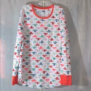 🦩 FREE W/BUNDLE Old navy pj top ugly sweater